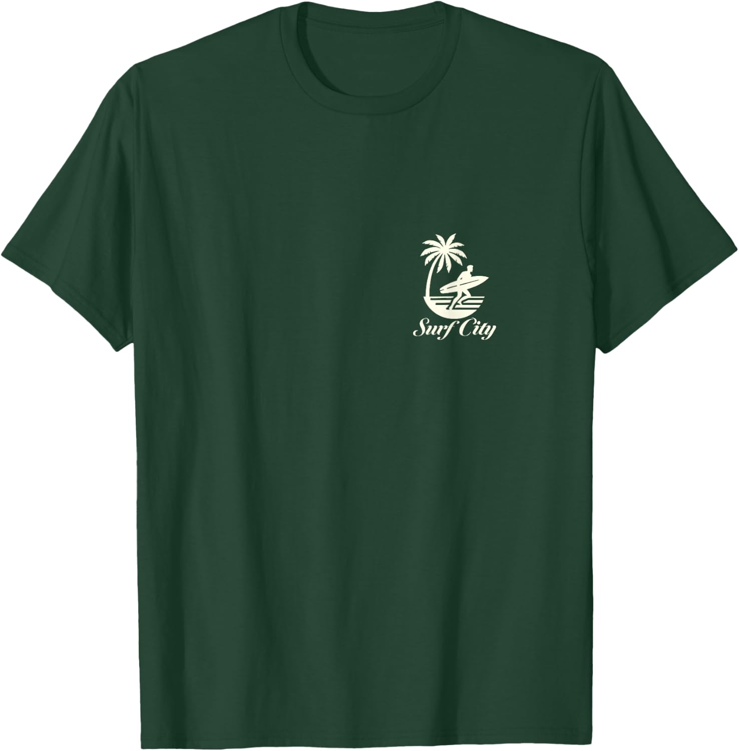 El Salvador Surf City Beach Vintage T-Shirt - T-Shirt | Forest