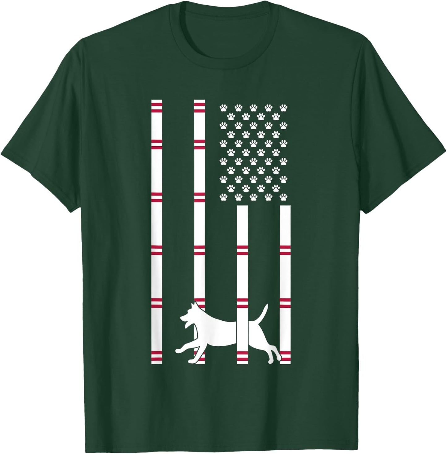 Canine Dog Agility Women T-Shirt - T-Shirt | Forest