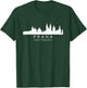 Praha Prague Czech Republic Skyline T-Shirt - T-Shirt | Forest