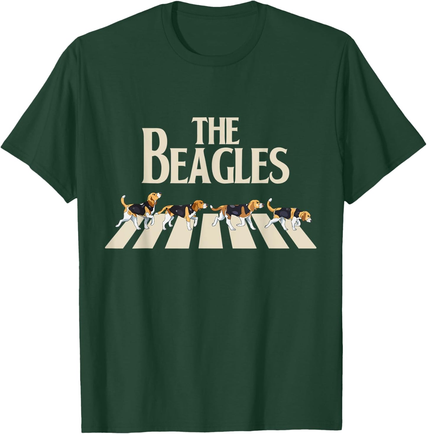 The Beagles Beagle Dog Owner Scent Hounds 60s 80s Music Fan T-Shirt - T-Shirt | Forest