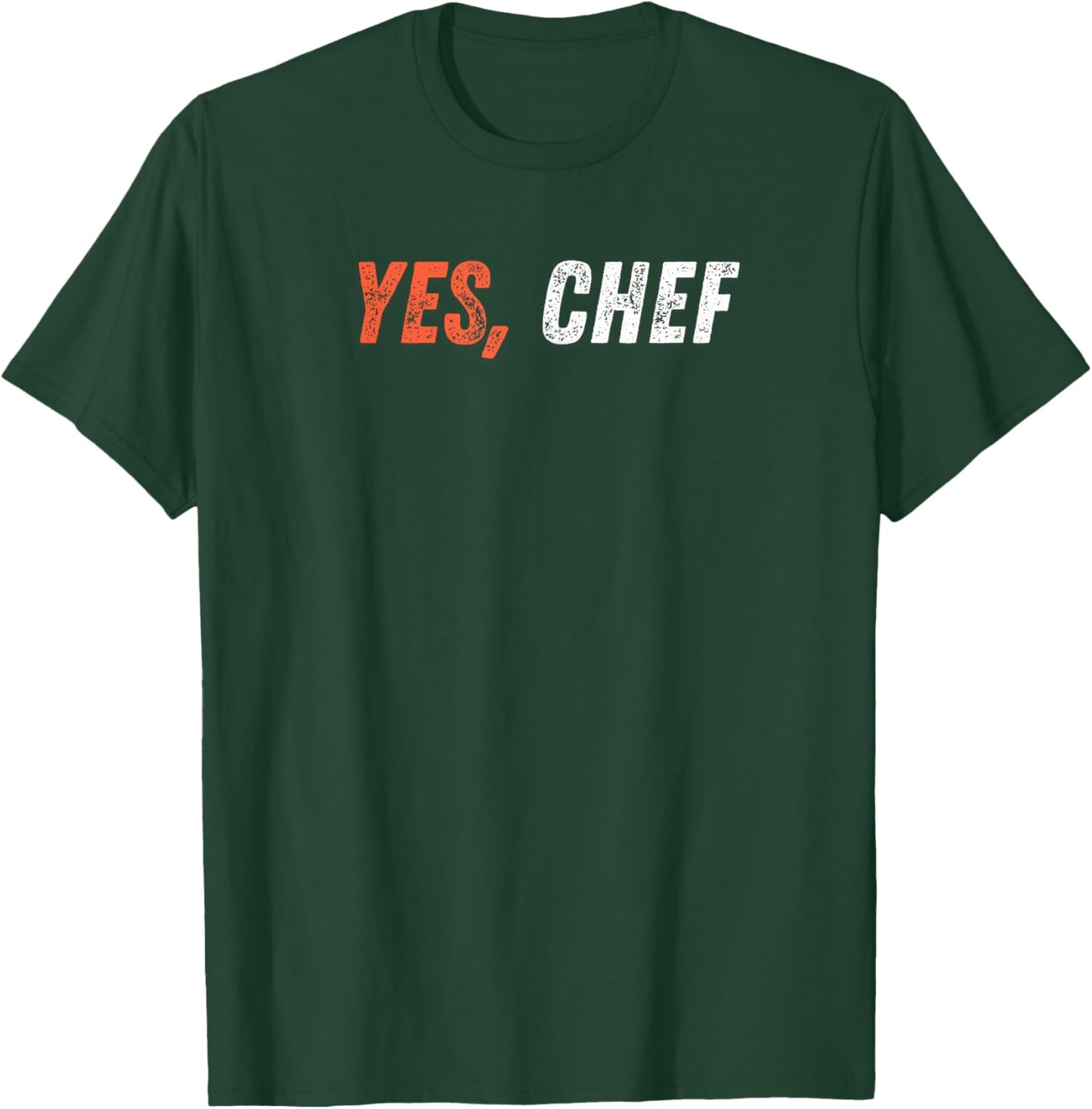 2 Each their Own Yes Chef Black Classic Fit Short Sleeve Small T-Shirt - T-Shirt | Forest