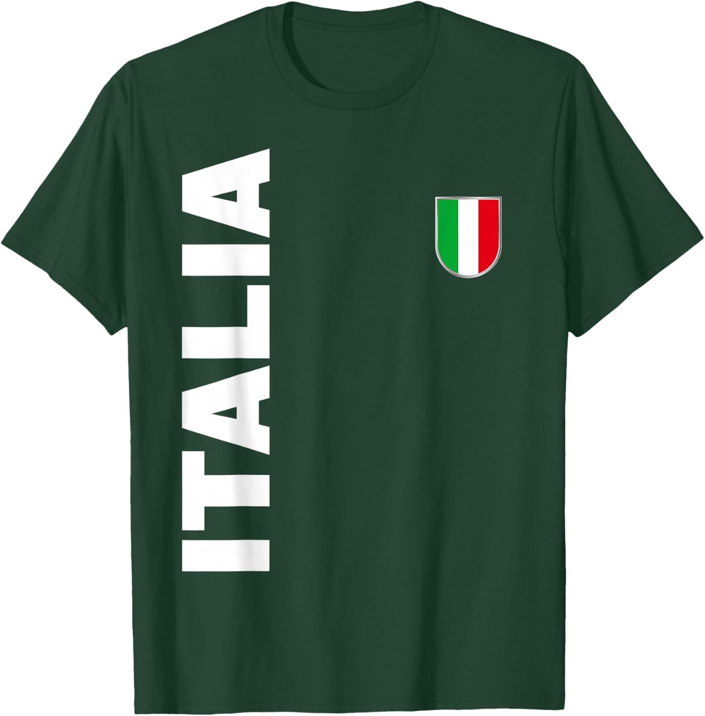 Gli Azzurri Italian Fan Flag Italy T-Shirt - T-Shirt | Forest