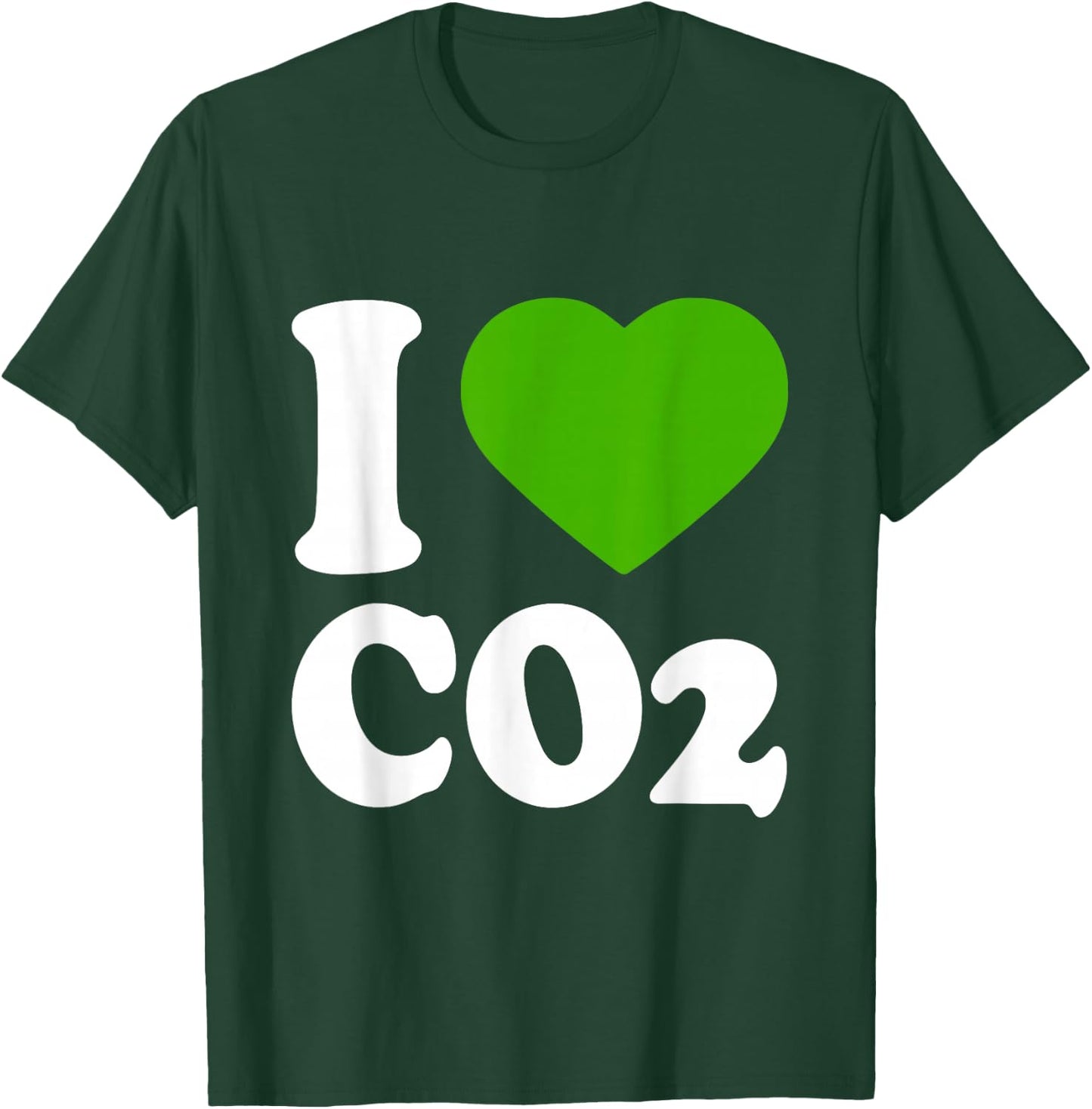 I Love Co2 T-Shirt - T-Shirt | Forest