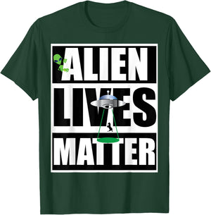 Alien Lives Matter Protest T-Shirt - T-Shirt | Forest