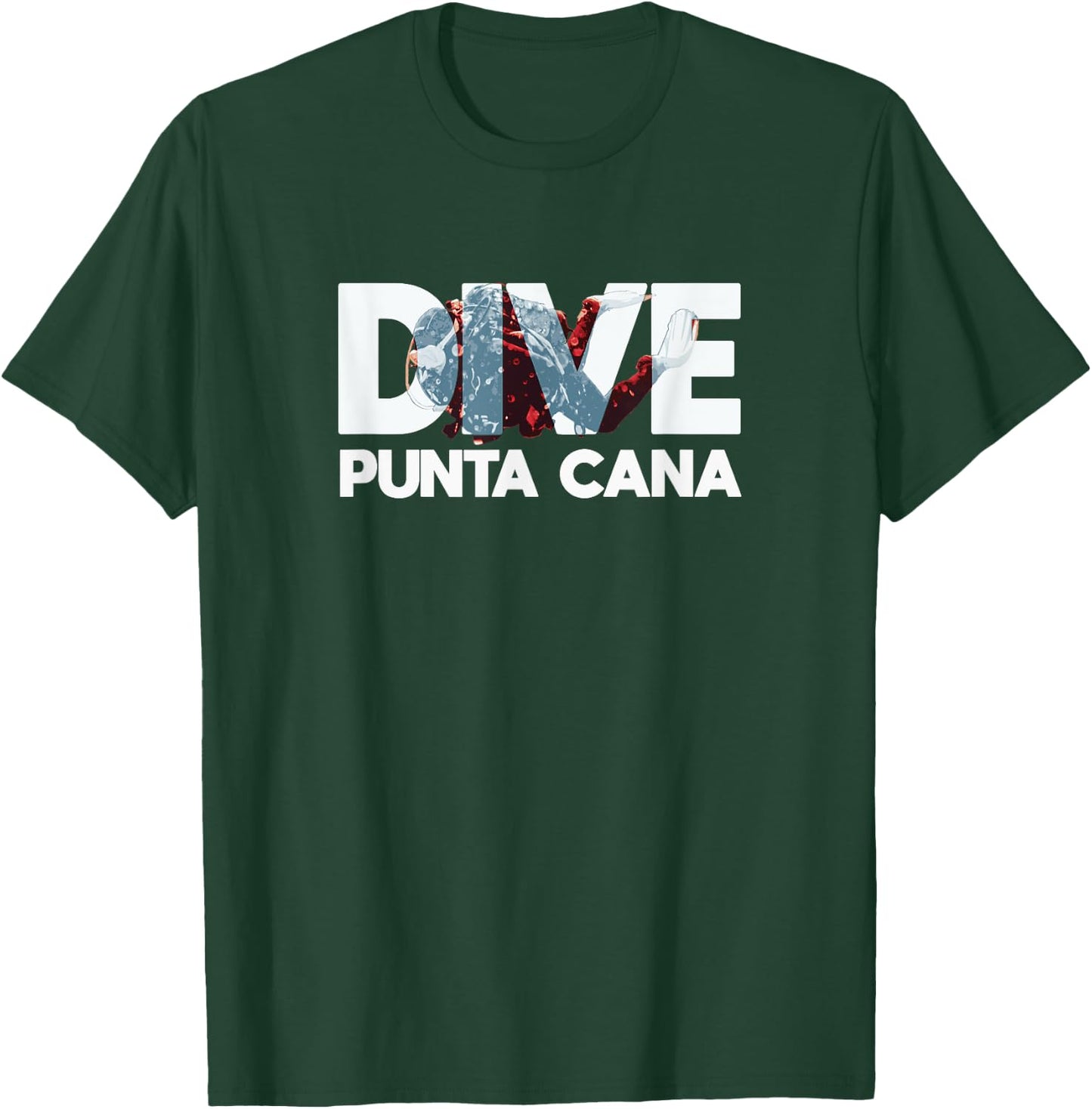 DIVE Punta Cana Diver T-Shirt - T-Shirt | Forest