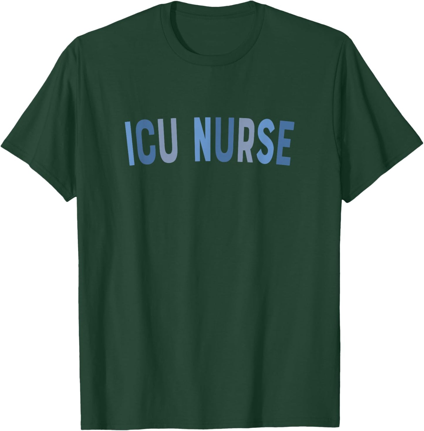 Vintage ICU Nurse Intensive Care Unit Nurse Emergency Nurse T-Shirt - T-Shirt | Forest