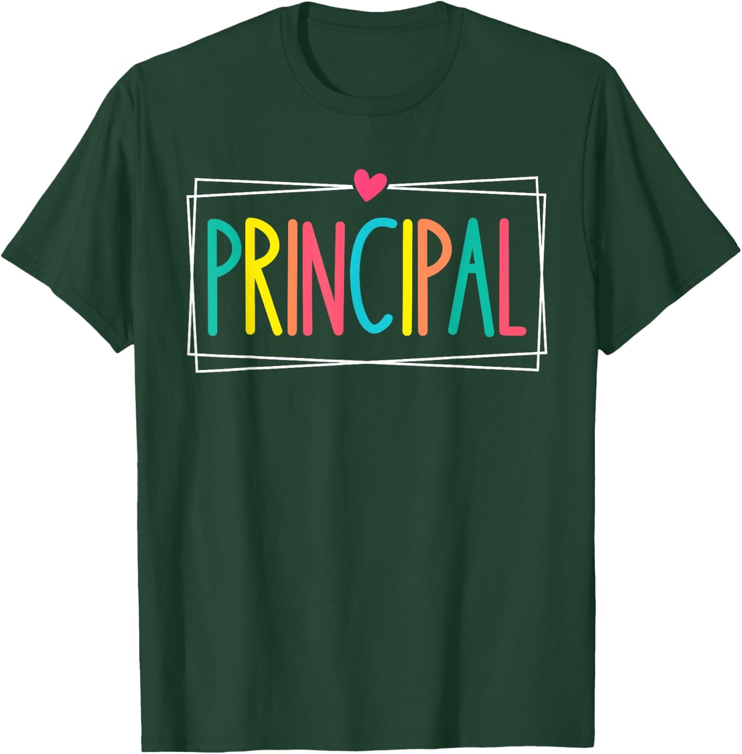 Principal This Principal Loves Her School Women Back To T-Shirt - T-Shirt | Forest