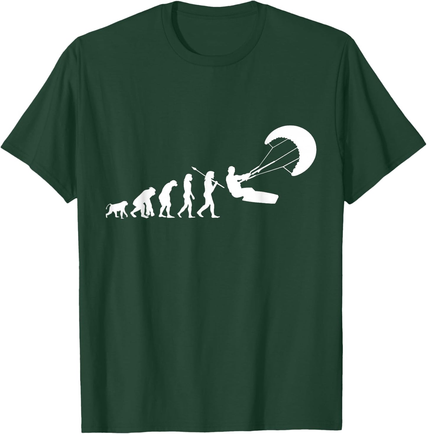 Kitesurfer Kitesurfer Gift T-Shirt - T-Shirt | Forest
