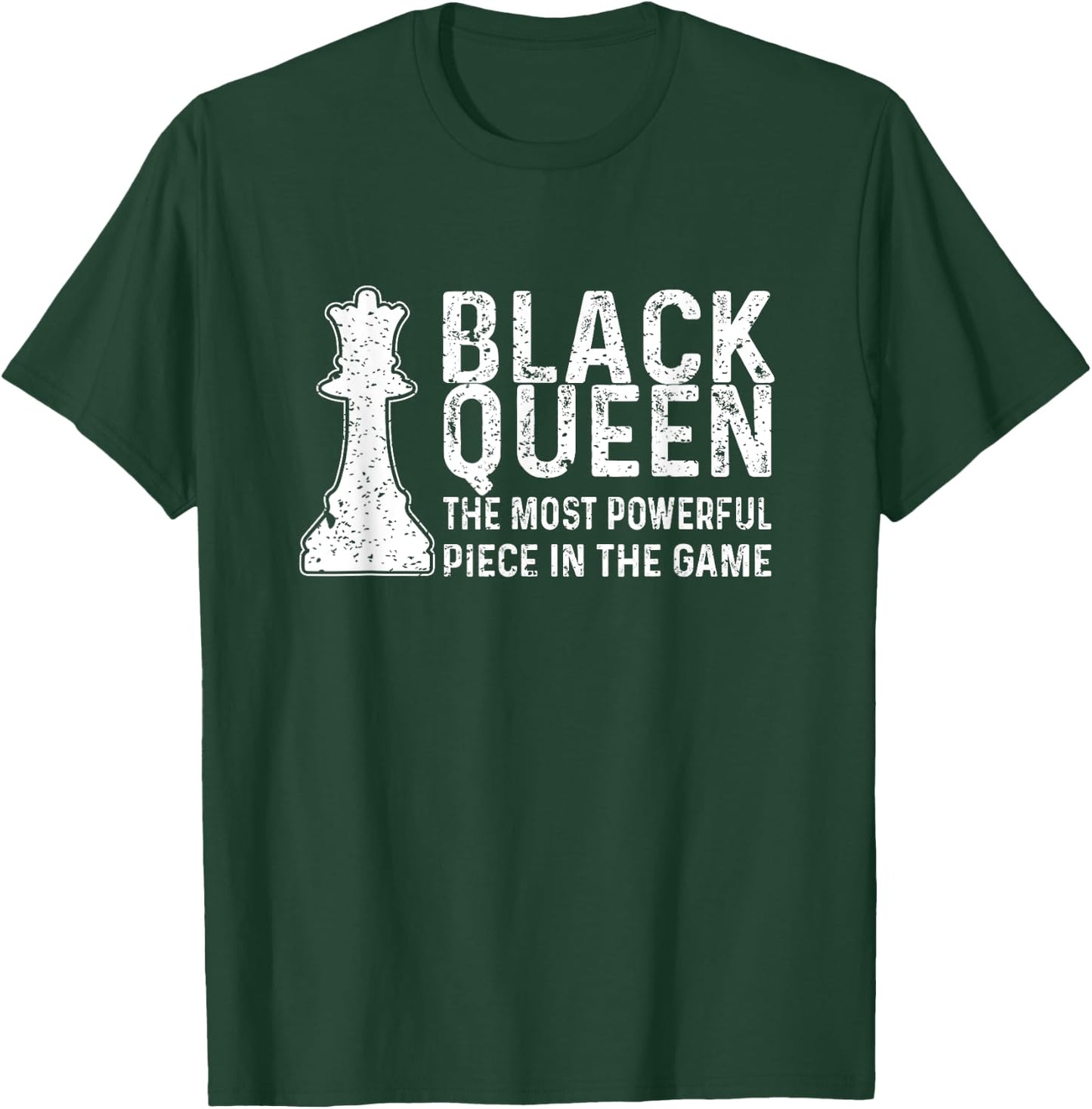 Black Queen The Most Powerful Piece In The Game Women T-Shirt - T-Shirt | Forest