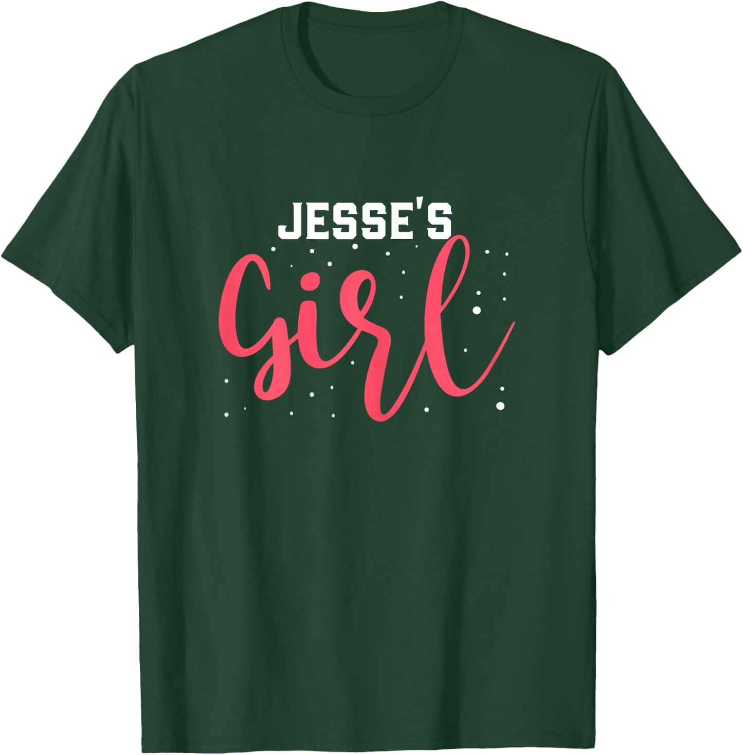 JESSE'S Girl Matching Boyfriend Girlfriend T-Shirt - T-Shirt | Forest