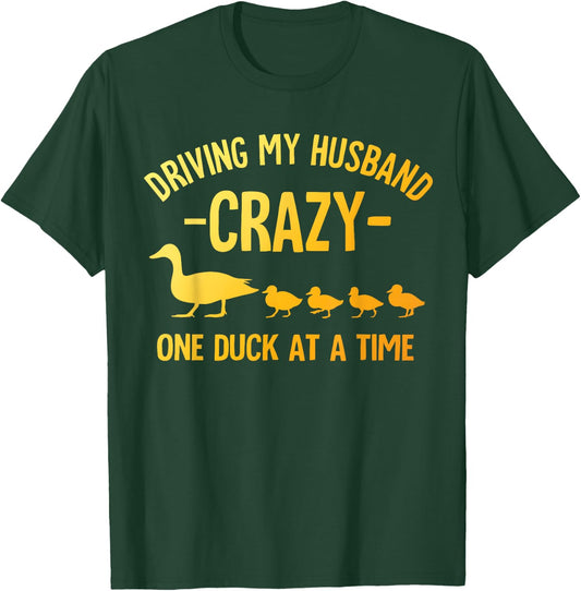 Funny Duck Mama Art For Wife Women Duck Themed Duck Lover T-Shirt - T-Shirt | Forest