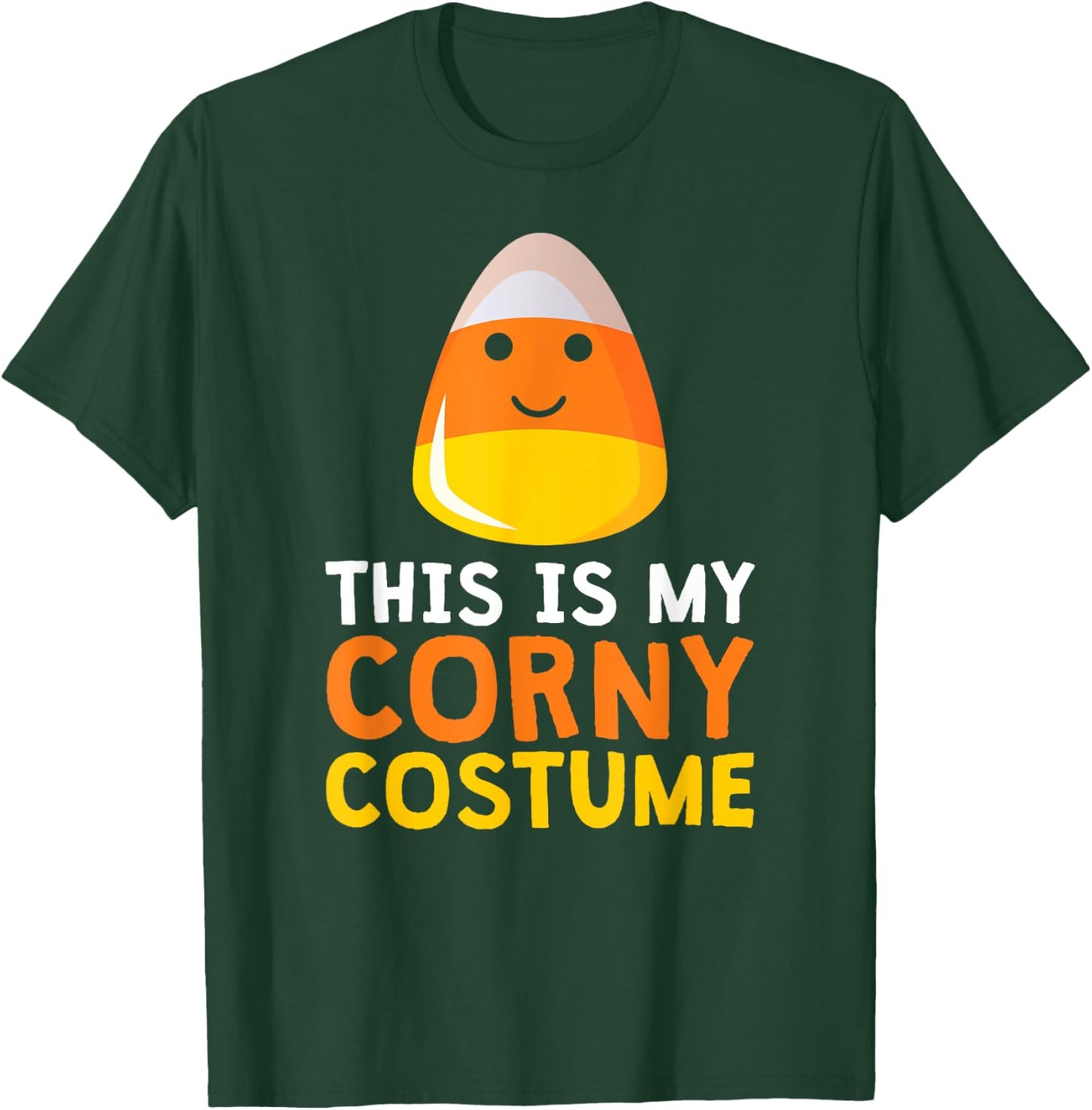 This Is My Corny Costume Funny Candy Corn Halloween T-Shirt - T-Shirt | Forest