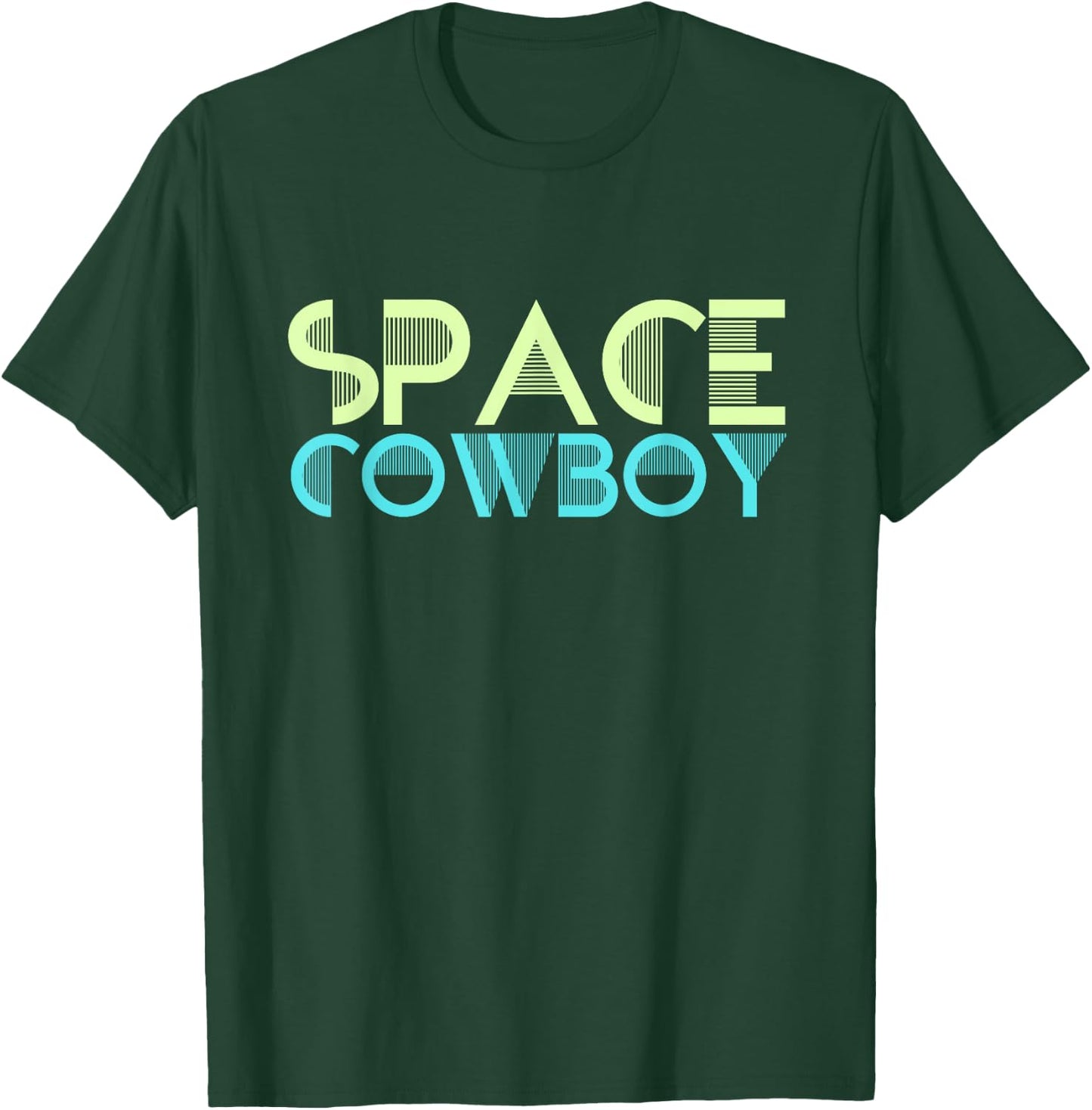 Howdy Cosmic Cowboy Space Rodeo Star Country Vintage Western T-Shirt - T-Shirt | Forest