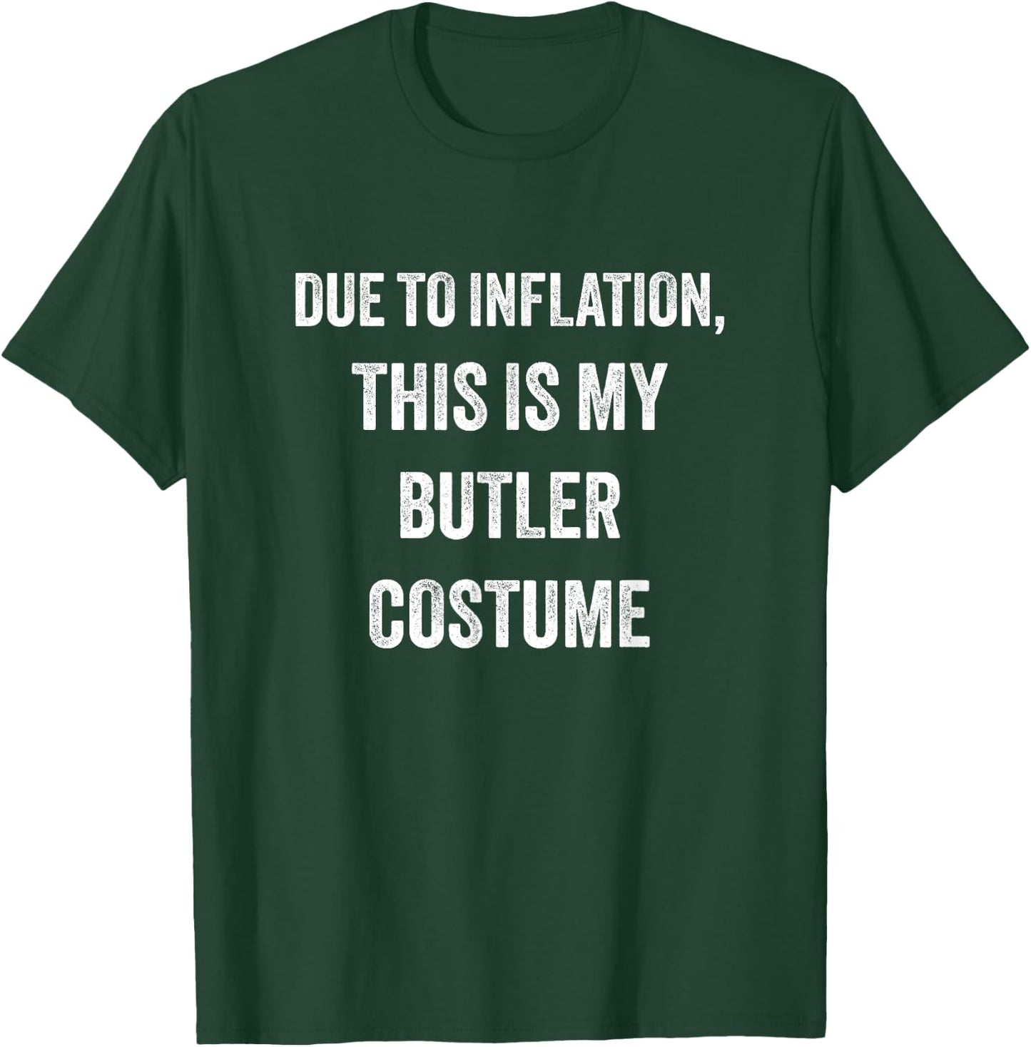 Butler Halloween Costume T-Shirt - T-Shirt | Forest
