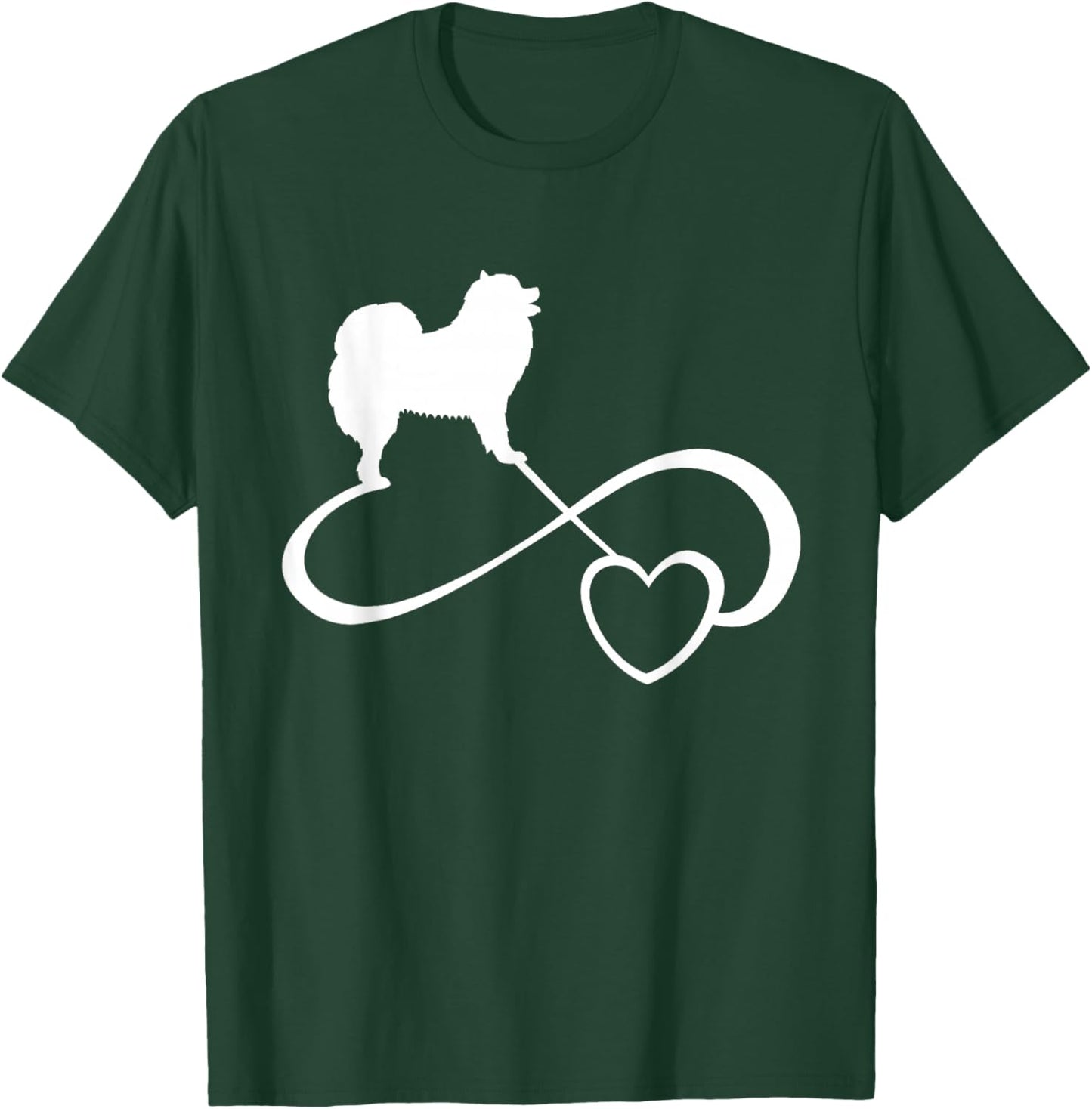 Samoyed Gift Dog Lover - Dog Breed Endless Love Heart T-Shirt - T-Shirt | Forest