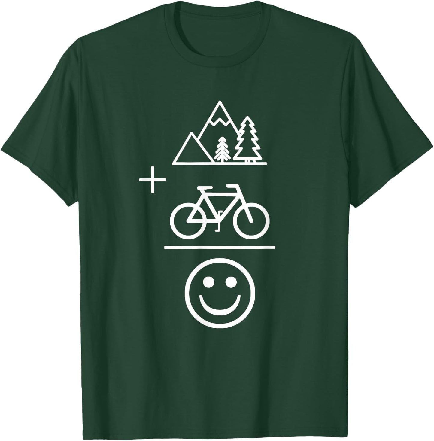 Mountain Bike Shirt MTB Biking Apparel Gift T-Shirt - T-Shirt | Forest