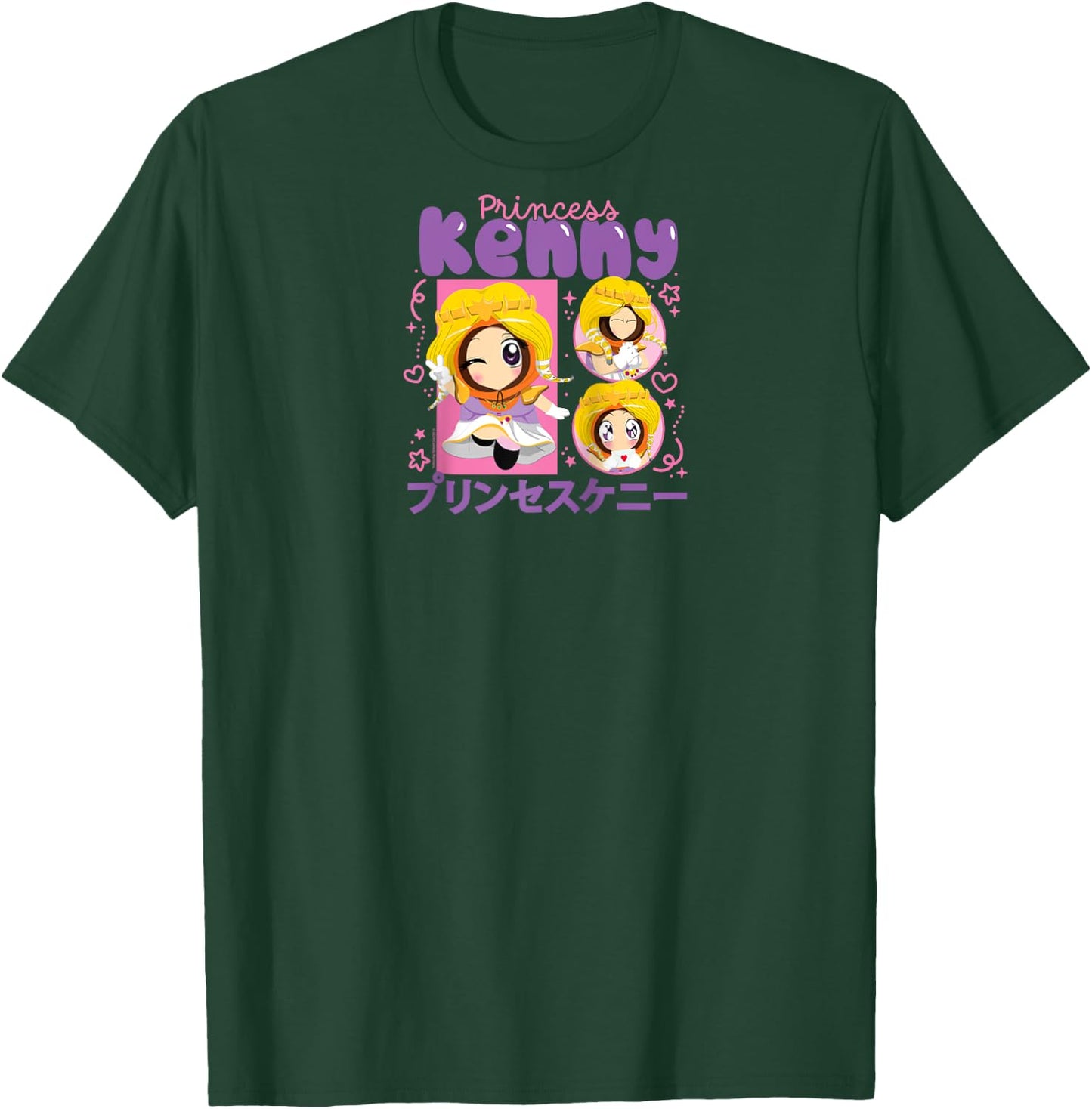 South Park - Kawaii Princess Kenny Raglan Baseball T-Shirt - T-Shirt | Forest