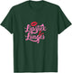 Women's Lipstick & Lunges Workout Yoga T-Shirt - T-Shirt | Forest