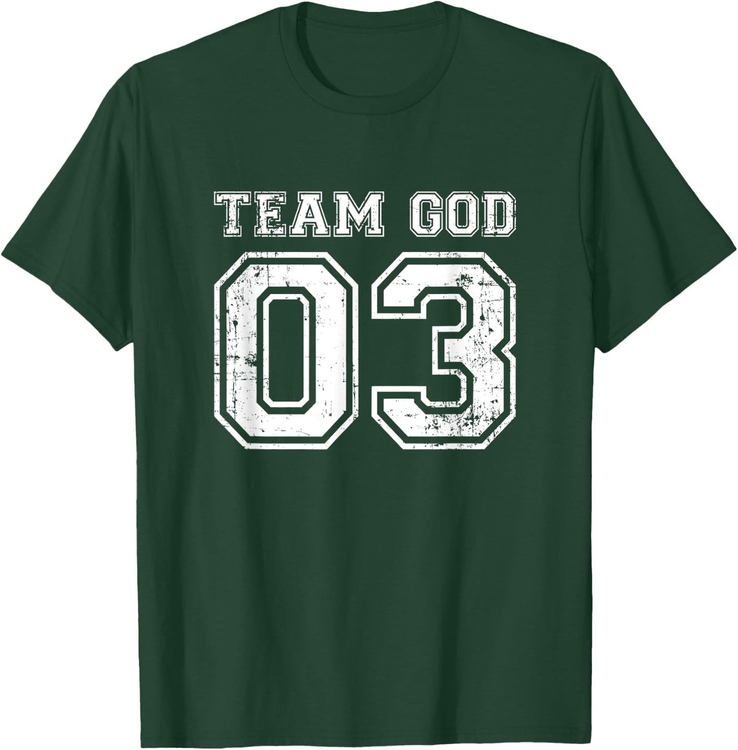 Team God 03 Christian FaithT Shirt T-Shirt - T-Shirt | Forest