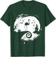 Flamingo Halloween Costume Moon Silhouette T-Shirt - T-Shirt | Forest