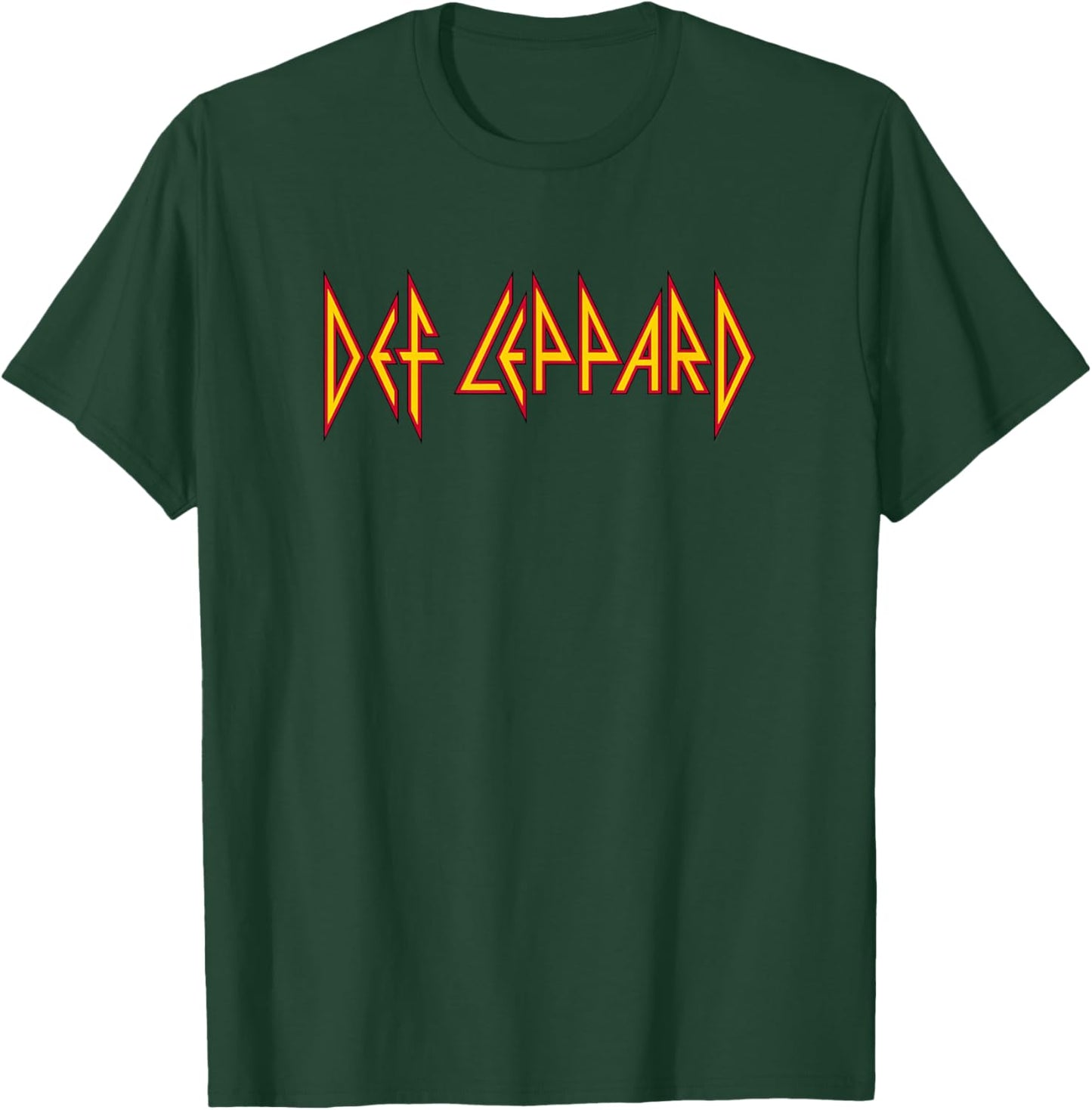 Def Leppard - Classic Logo T-Shirt - T-Shirt | Forest
