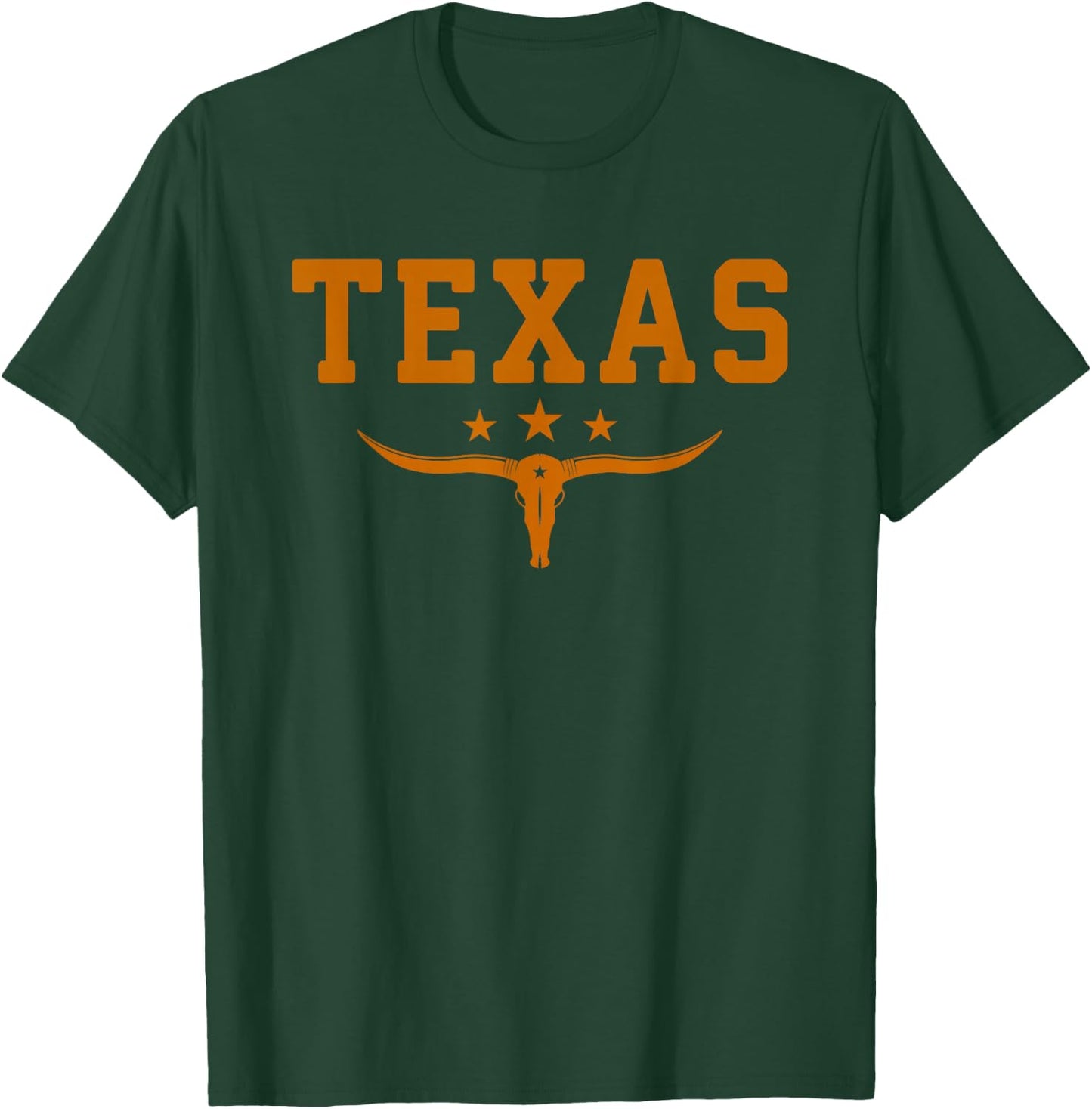 Distressed Texas Apparel T-Shirt - T-Shirt | Forest