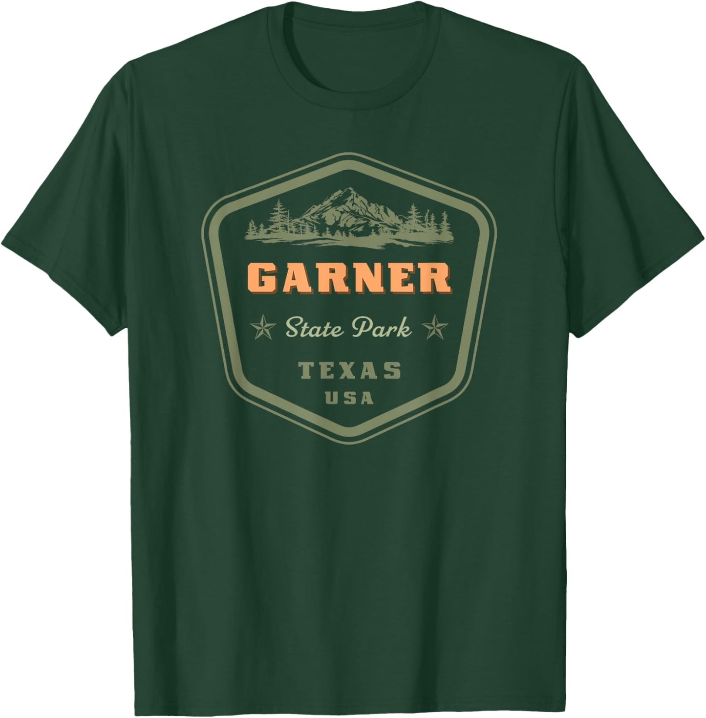 Garner State Park Texas Retro Vintage T-Shirt - T-Shirt | Forest