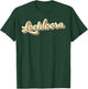 Lochloosa Retro Art Baseball Font Vintage T-Shirt - T-Shirt | Forest