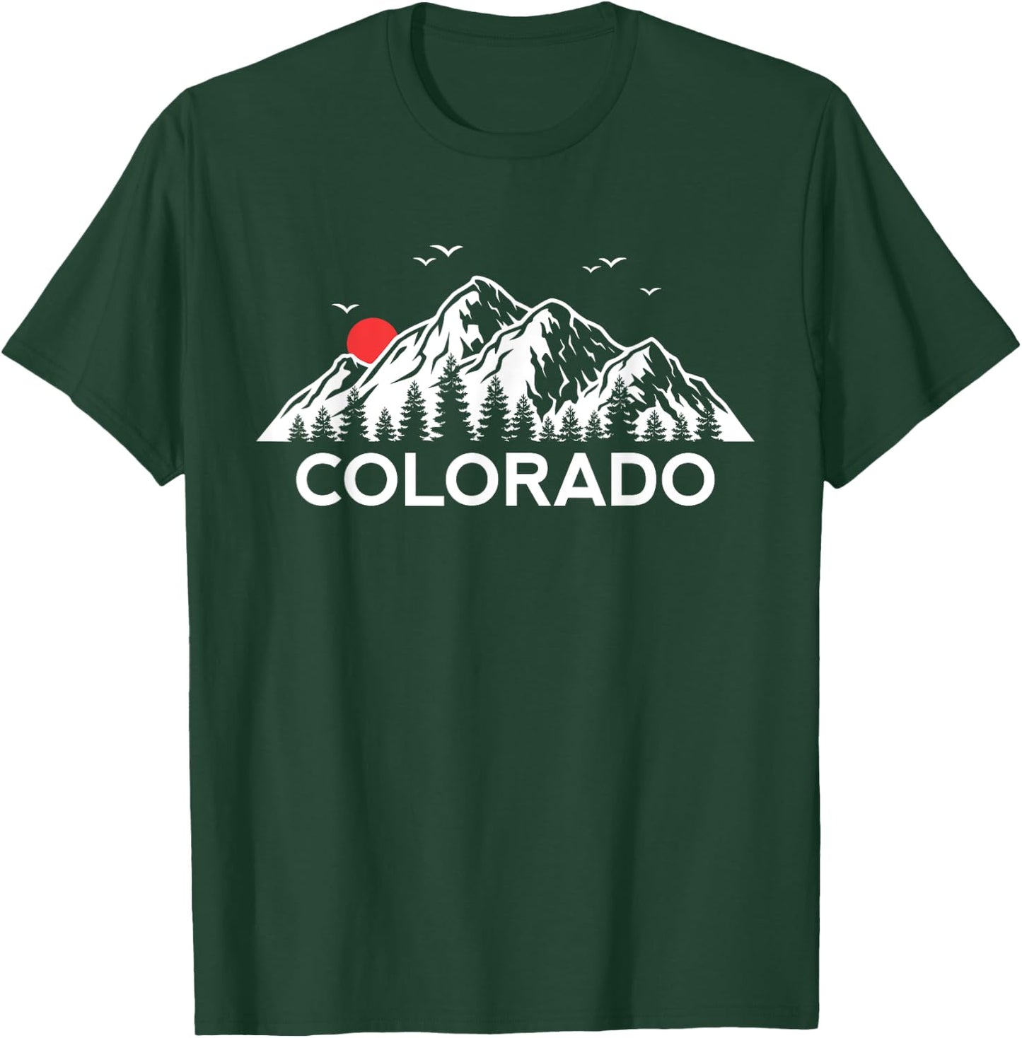 Colorado Forest Rocky Mountains T-Shirt - T-Shirt | Forest