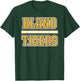 Bland Tigers Horizontal Stripes T-Shirt - T-Shirt | Forest