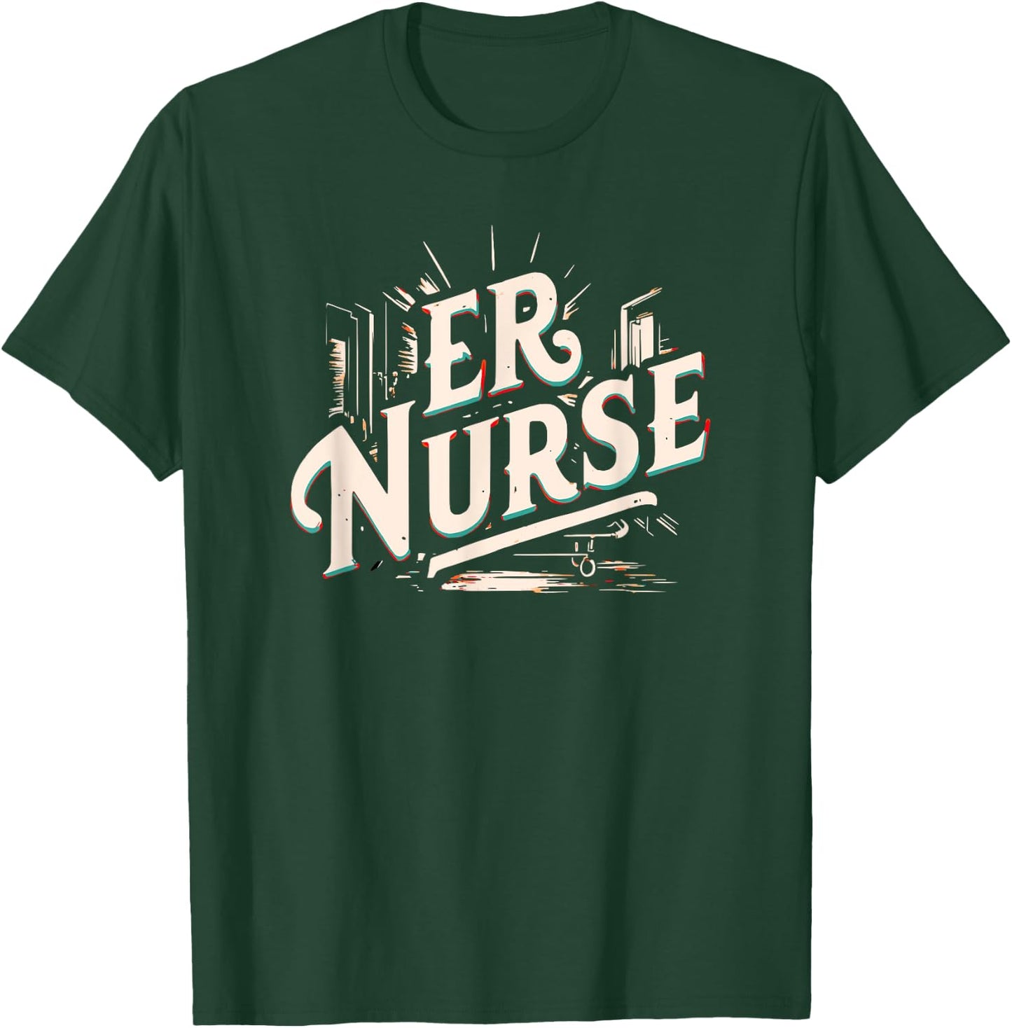 Emergency Department RN Registered Nurse T-Shirt - T-Shirt | Forest