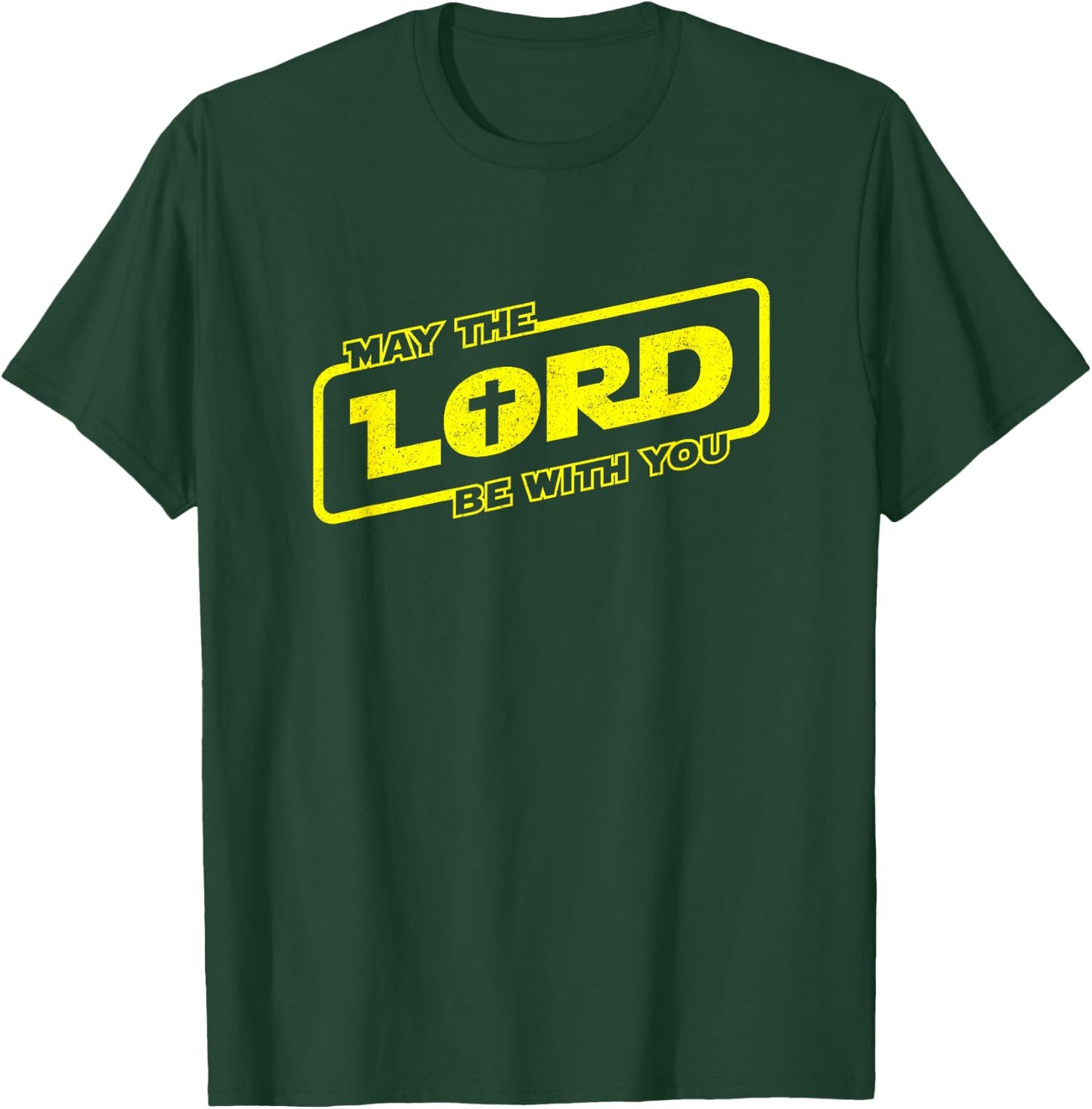 Funny Christian Shirt - Lord Be With You Christian Faith T-Shirt - T-Shirt | Forest