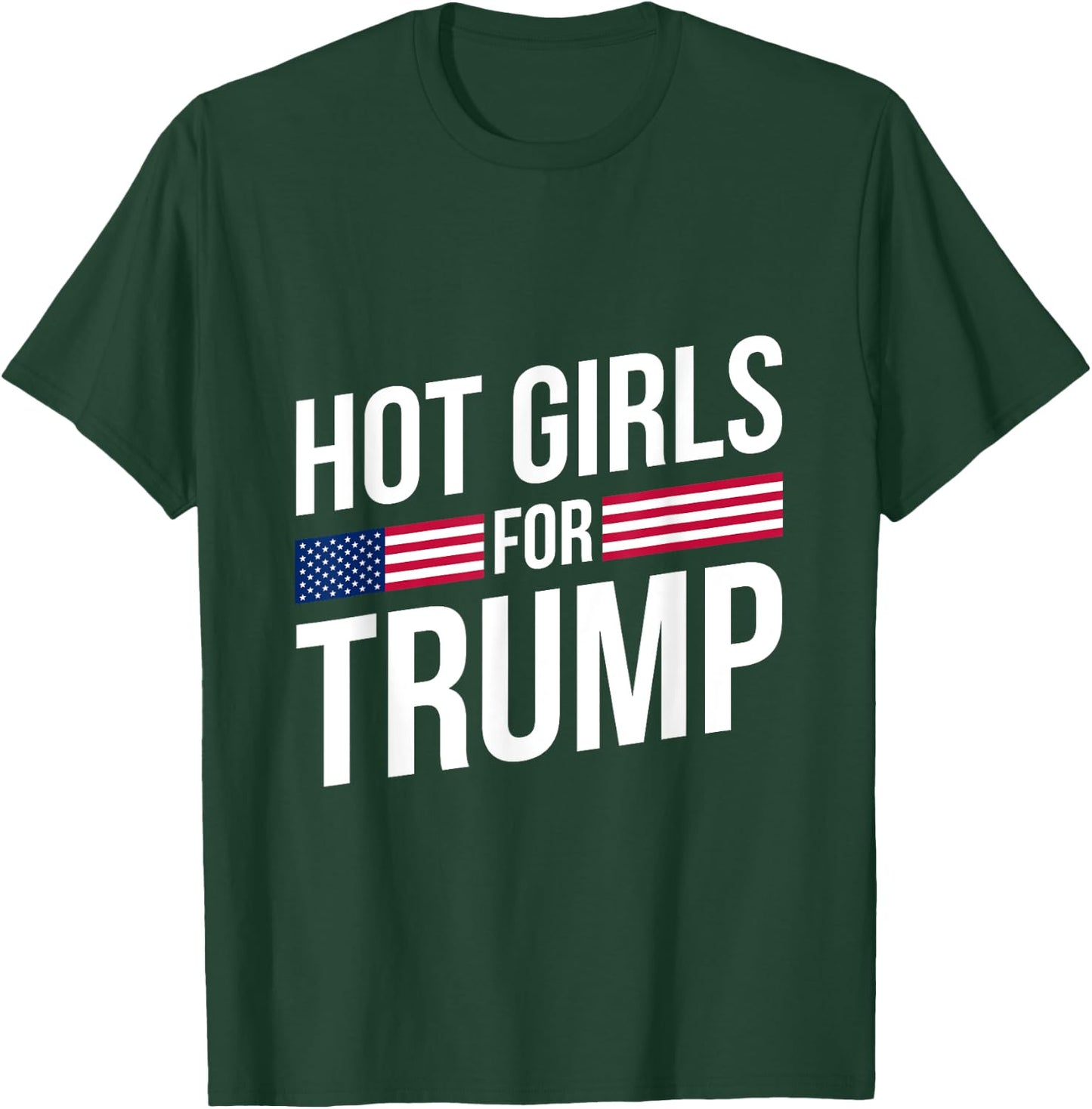 Hot Girls for Trump 2024 President Donald Trump 47 Vote T-Shirt - T-Shirt | Forest
