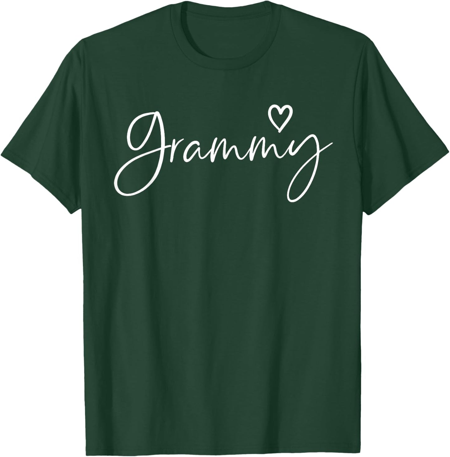 Grammy Gifts Grandma Heart Mother's Day Grammy T-Shirt - T-Shirt | Forest