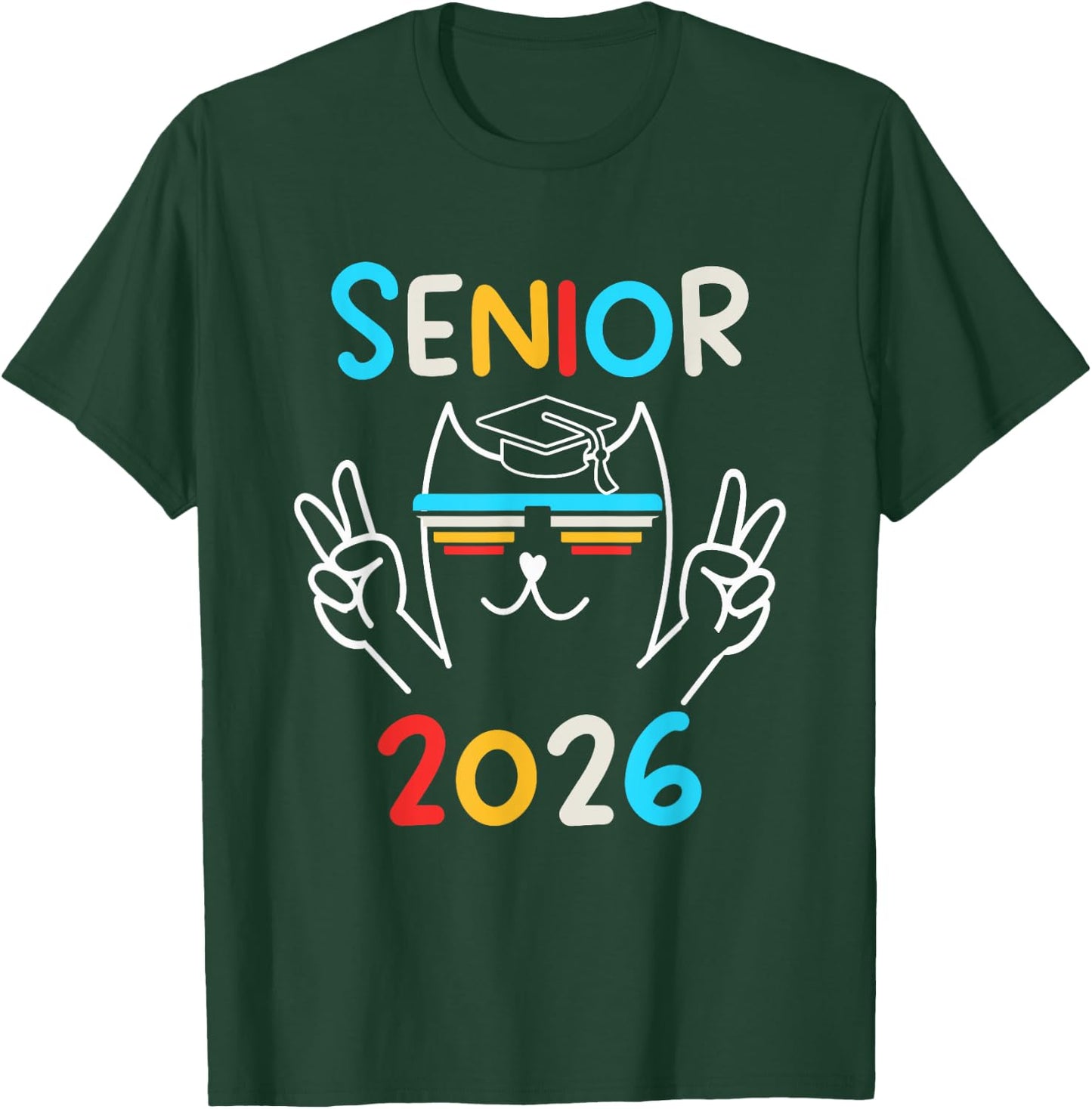 Class Of 2026 T-Shirt - T-Shirt | Forest