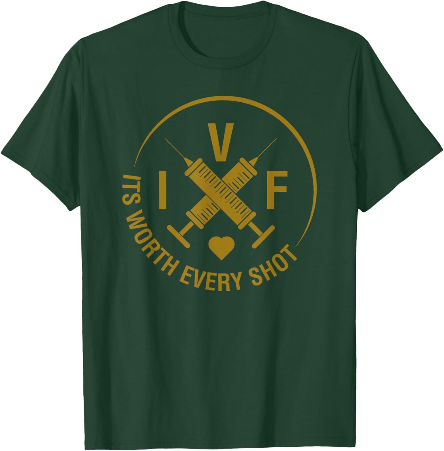 IVF Mom & Dad Warrior Funny Transfer Day Gift Women T-Shirt - T-Shirt | Forest