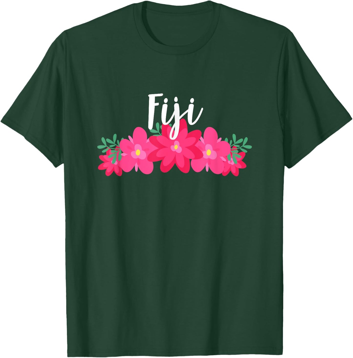 Fiji Tropical Vacation T-Shirt - T-Shirt | Forest