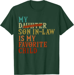 Funny Son-In-Law – My Daughter Crossed Out – Son T-Shirt - T-Shirt | Forest
