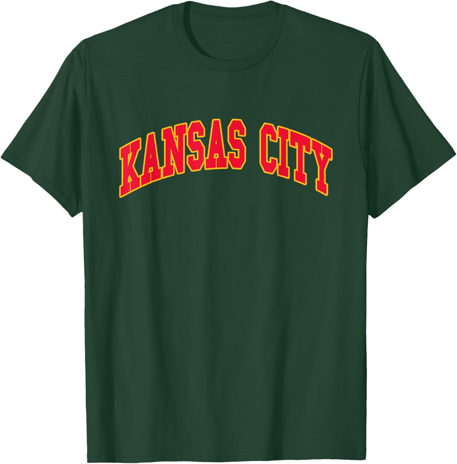 KANSAS CITY - Throwback Design - Classic T-Shirt - T-Shirt | Forest