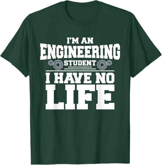 Cool Engineer Art Women Engineering Student T-Shirt - T-Shirt | Forest