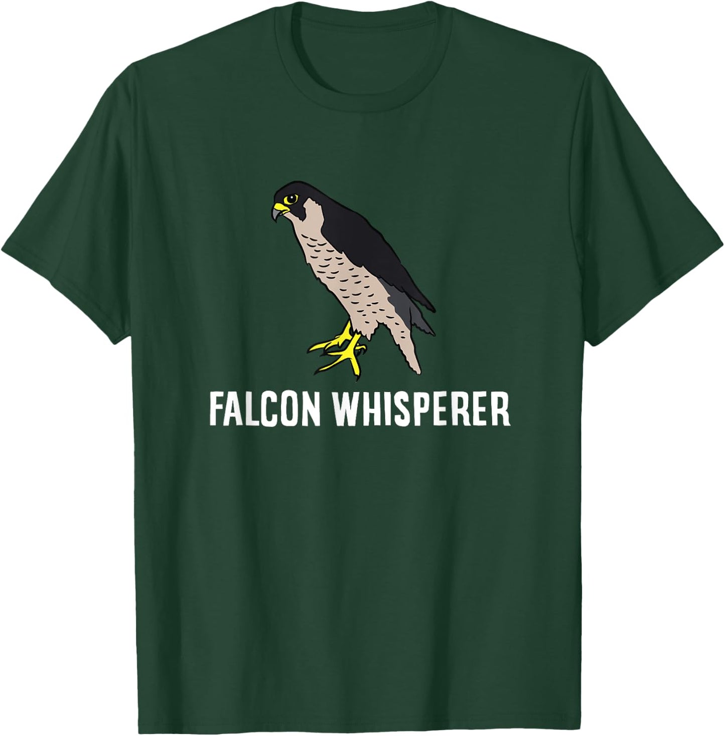 Peregrine Falcon Whisperer T-Shirt - T-Shirt | Forest