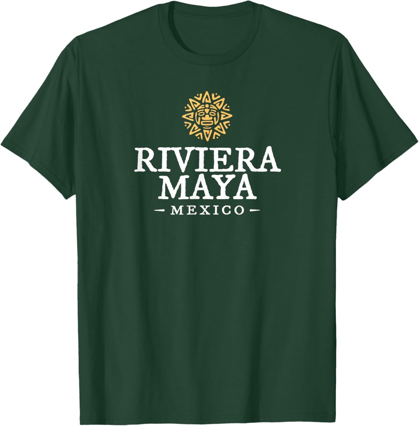 Riviera Maya Mexico Vintage Sun Cruise Vacation Souvenir T-Shirt - T-Shirt | Forest