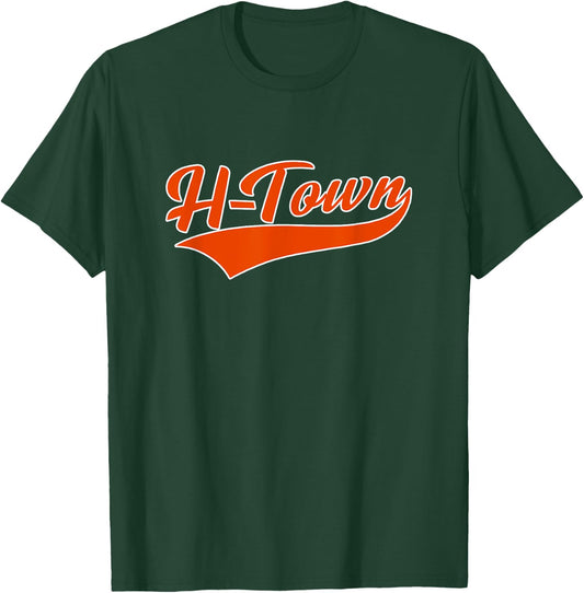 HOUSTON - H-TOWN - Hometown Pride - Classic T-Shirt - T-Shirt | Forest