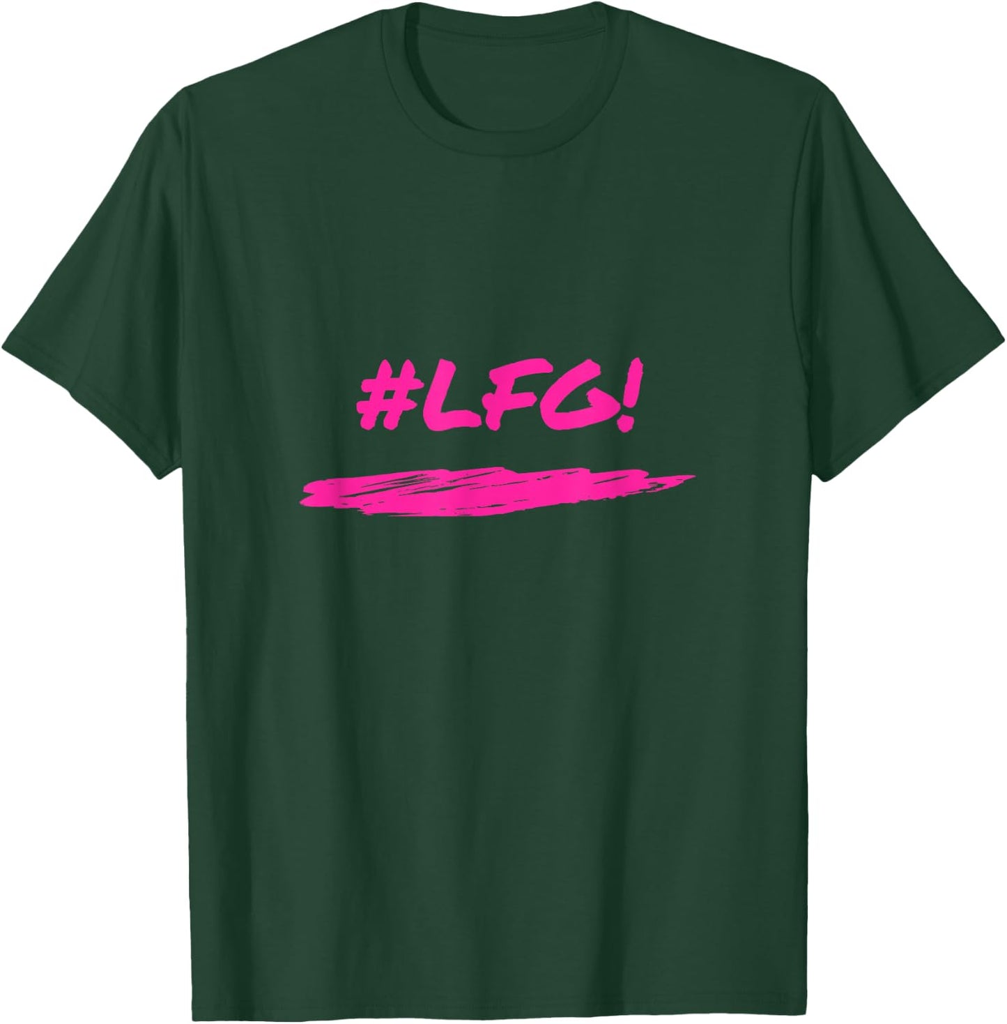 LFG Spirit Motivation , Black, Small T-Shirt - T-Shirt | Forest