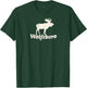 Wolfeboro, NH Vacation Moose T-Shirt - T-Shirt | Forest