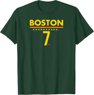 Aliyah Boston: IND 7 - Indiana Basketball T-Shirt - T-Shirt | Forest