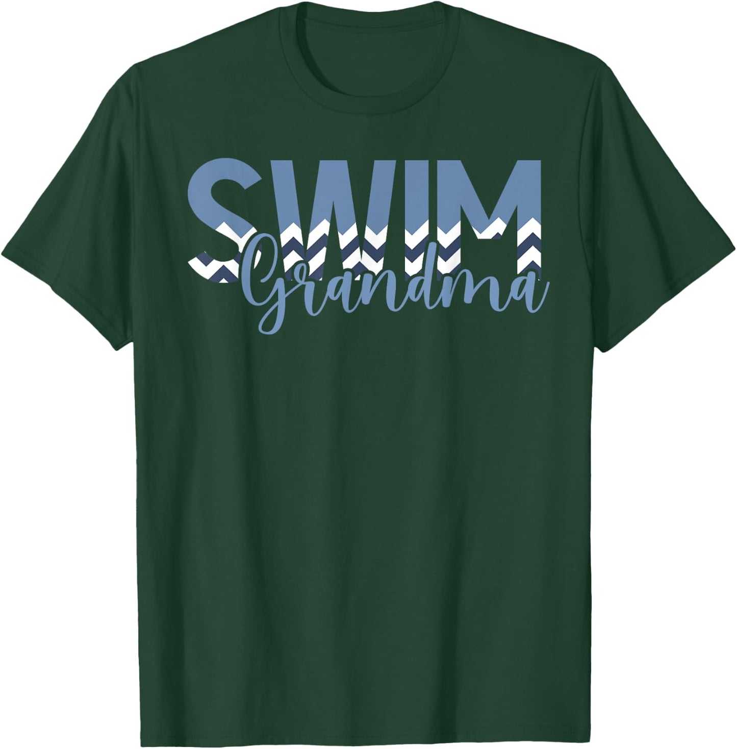 Swim Grandma Of A Swimmer Grandma Swimming Grandma T-Shirt - T-Shirt | Forest