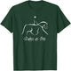 Dance as One Dressage Horse Riding T-Shirt - T-Shirt | Forest
