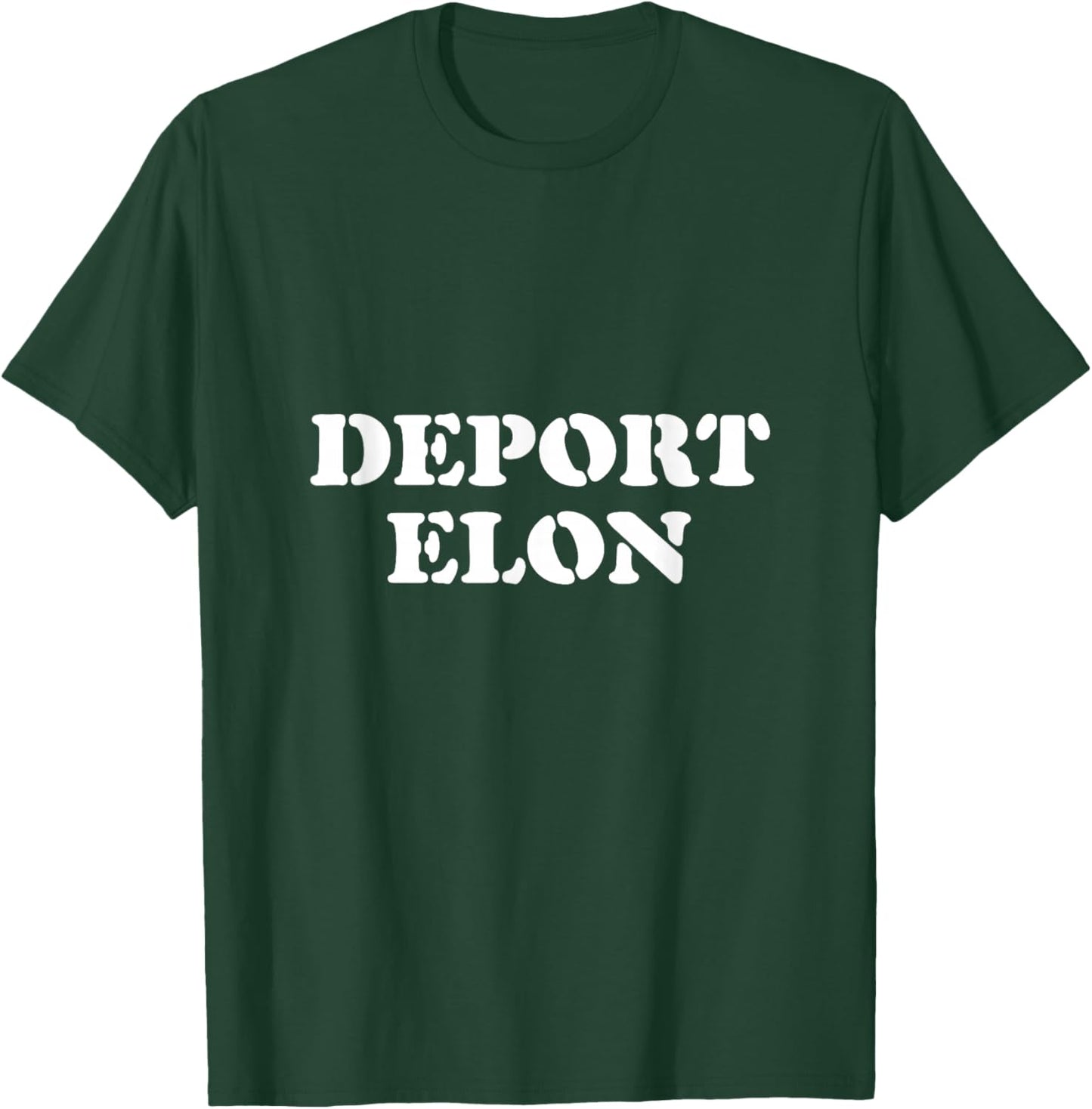Adults Black Small Modern Classic Lightweight Short Sleeve Crew Collar Political T-Shirt - T-Shirt | Forest