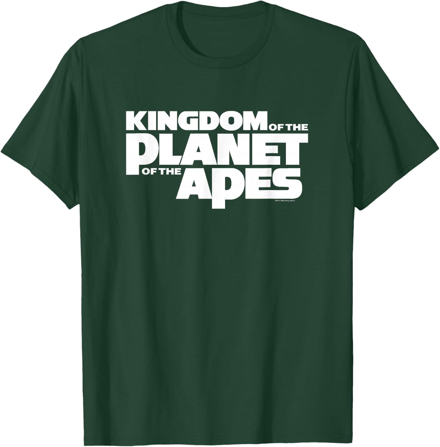 Kingdom of the Planet of the Apes Official Movie Title Logo T-Shirt - T-Shirt | Forest